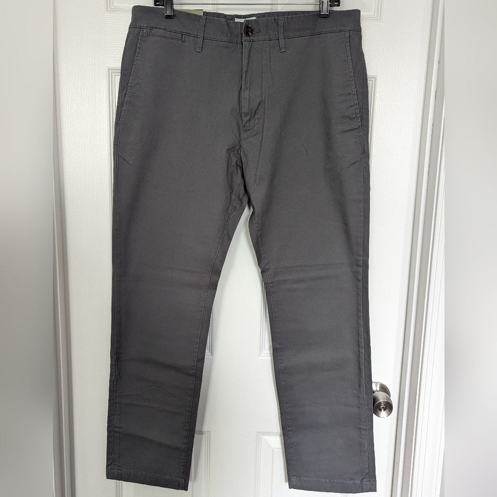 🥳3 for $20🥳 Goodfellow & Co Men's Classic Slim Gray Chinos